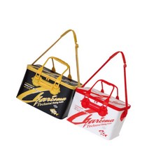 NW 밑밥통 심플 어깨끈 살림통 낚시 보관함 바구니, 1개, 블랙