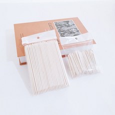 네일 스톤 파츠 재료 우드 스틱 100개입 GD-11799, 7.5cm, 1개