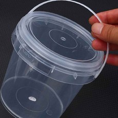 공방 그릇 다용도 그림 물통 떡밥 원형 낚시 미술 공예