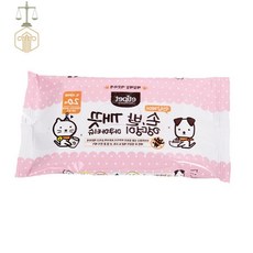 DDH 손발 엉덩이 아쿠아물티슈20매 펫티슈 강아지위생용품 강아지산책티슈