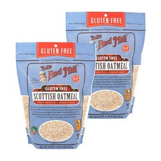 Bob's Red Mill 無麩質蘇格蘭燕麥片, 2個