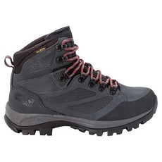 Jack Wolfskin 성인용 ReBELL 벨iON 온 Texapore 미드 W 하이킹 슈즈 그레이/레드 154486