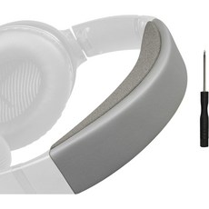 SOULWIT 교체용 헤드밴드 패드 키트 - 호환 모델 보스 QC35 & QuietComfort 35 II 헤드폰 - 간편 DIY 설치 1개, Silver
