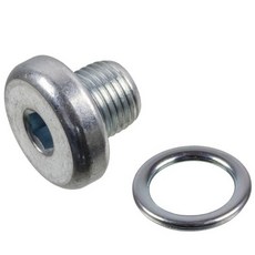 KITCO 變速箱放油螺絲墊片 卸油螺絲墊片 WHT000310A, 1個, 螺絲+墊片