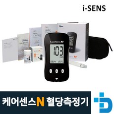 [아이센스]케어센스 N 혈당측정기 +시험지10매 기본세트, 1개