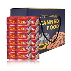 (올따옴) 사조 고추참치 안심따개 100g 18개 선물세트, 1개