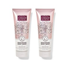 Bath and Body Works 시어 버터 및 코코아 버터 모이스처라이징 바디 워시 283.5g(10온스) (스트로베리 파운드 케이크), 283.5g