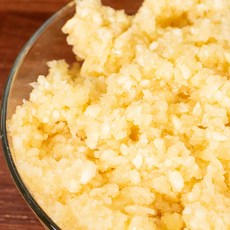 국산 햇 마늘 다진마늘 제조 특품 최상품, 1kg, 2개