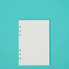 다이어리 속지 135매 A5 사무용 내지용 바인더 꾸미기 리필 파일