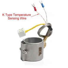 FCABA 35mm 직경 높이 110V/220V/380V 190W/210W/230W/250W 알루미늄 밴드 히터 밀폐형 코일 엘리먼트, 01 190W 35x50mm(DxH), 02 380V용, 04 as picture