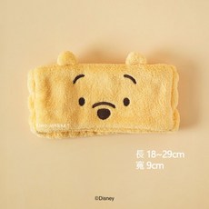 Disney 迪士尼小熊維尼洗臉髮帶, 1個, 維尼洗臉髮帶, 黃色