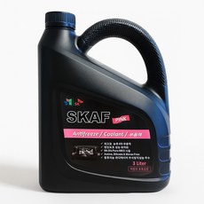sk skaf 스카프 사계절 부동액 냉각수 레드 / 적색, 1개, 3L
