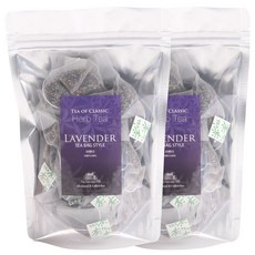 티리얼 라벤더 삼각 티백차 50T 라벤다 허브티, 1개, 60g, 25개입, 1.2g