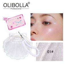 OLIBOLLA 光感立體高光膏 臉部提亮 珠光細閃, 1個, 01#