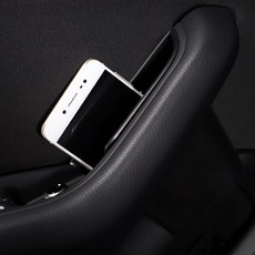 아우디 Q8 도어 손잡이 포켓 휴대폰 보관 정리함 호환 용품, 01. Q8도어포켓 1열 (운전석+조수석), 1세트