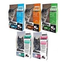 BOREAL 波瑞歐 貓飼料 海宴三重奏 沃野鮮雞 海陸野饌 室內化毛貓 高齡貓關節, 1個, 無穀沃野鮮雞全貓配方,5lb送1包隨手包