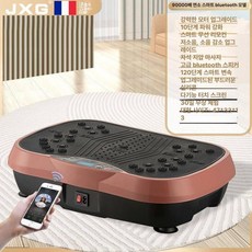 음파 운동기 덜덜이 보드 전신 쉐이 크 뱃살 홈트 진동기, 로즈골드 뉴뮤직블루투스 89999배, 기본 모델명/품번