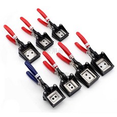 사각펀치 펀칭기 프레스 업소용 공예 가죽 타공기, 10cm 0.5cm/ 32x22mm 직각, 1개, 2. 10cm/0.5cm/32x22mm/직각