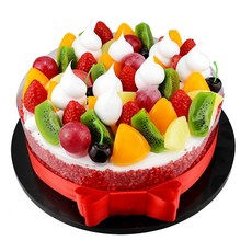 모형 케이크 생일 소품 파티용품 촬영용 샘플 스튜디오 케잌 클레이, 6인치, H11