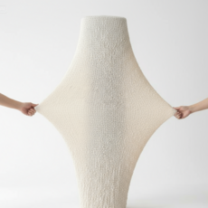 가지런 올커버 에어컨 커버 스판 쉬운설치, 아이보리