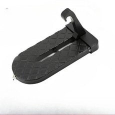 차량 보조 페달 루프 접근 스텝 휴대용 도어 장착 발판 후크 중량급 등반 보조기구 외부용, 2. cube black, 기본