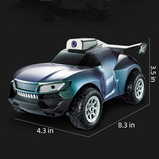 IQ0EM 고속 원격 조정 카메라 달린 RC카 카메라차 장난감차, 1개, 파란색 카툰 카메라차 20