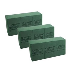 오아시스플로랄폼 화분 꽃바구니 꽃꽃이 플로랄폼 23x11x7.5cm 3개