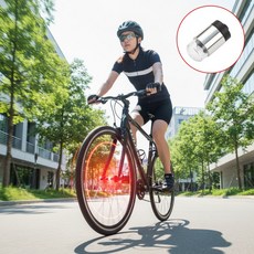 자전거 야간 라이트 타이어 식별 안전등 라이딩 스포크 경광등, 1개, DSAM 자전거휠라이트04 (BL00613)