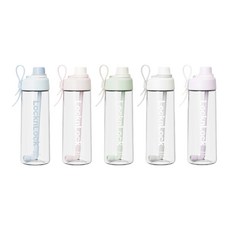 樂扣樂扣 LocknLock Q咪樂吸管杯 750ml 水壺, 蜜桃軟糖, 1個