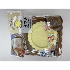 산리오 폼폼푸린 샌드위치 메이커 빵 모양틀, 1개, 옐로우