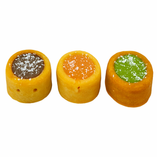 너한개나한개 강아지 티그레빵 3종 당근 고구마 단호박 수제간식 반려견 머핀 간식 코코넛/가쓰오부시 토핑, 1개, 1g, 당근/가쓰오부시