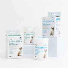 니즈플리 저자극 강아지눈물지우개 강아지눈물자국지우개 강아지눈물자국패드 강아지데일리케어 강아지눈물자국없애는법, 40매입 아이클린패드