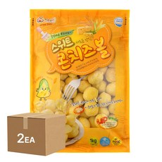 떡안애 스위트 콘치즈볼 1kg, 2개