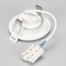 비츠온 다운라이트 MR16 일체형 회전_W2 2.5인치 3W 주광색 60파이 LED 전구 램프 조명, 1개