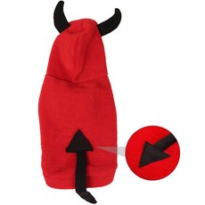 1개 할로윈 애완동물 의상 겨울 코트 겨울복 사진 촬영 강아지
