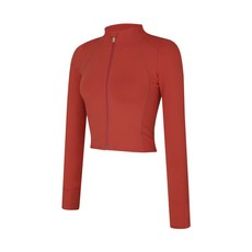 제인코트 이너탑위에 간편히 걸칠 수 있는 크롭기장 집업