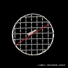 圓形加粗燒烤網 圓形燒烤網圍爐煮茶網晾曬淋油網加粗加厚篦子蚊香架戶外烤肉網格, 1片, 直徑10cm 手掌大小1片, 直徑10cm