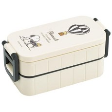 600ml YZW3AG-A 스케이터(Skater) 도시락 2단 여성용 런치 박스 일본제 스누피, 1개