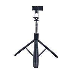 라온 스마트폰 삼각대 셀카봉 겸용 IBT-SF80, 1개, 블랙단일색상
