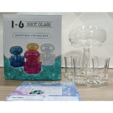 壓克力1-6杯分酒神器 14*14*18cm 酒杯架 (全新), 1個, 透明