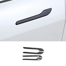 汽車門把碳纖維紋理裝飾貼, 碳纖維紋路, model Y model3