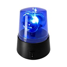 Sandfren Car Siren Strobe Light 360 Degree Rotating LED Vehicle Flashing Flare Emergency Beacon L, 블루