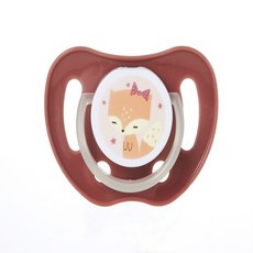 티지엠 노리개 젖꼭지 노리개젖꼭지, 1단계 (0개월 ~ 6개월), 여우, 1개