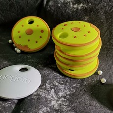 gogoro鑰匙套 gogoro鑰匙專用鑰匙套 芥末黃甜甜圈 VIVA Luna Gogoro 機車鑰匙套 甜甜圈造型保護殼, 芥末黃甜甜圈鑰匙套, 1個