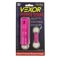 VEXOR 運動硬殼型防身噴霧 辣椒噴霧 水柱型 附鑰匙圈 美國製, 1個