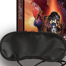 肥婆奶奶 正版狼人殺 鬥智遊戲 狼人殺桌遊 卡牌遊戲 聚會遊戲 團康 派對 桌遊 角色扮演 上課無聊 生日禮物 交換, 1個, 眼罩（1片裝）