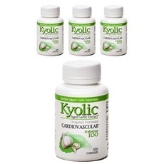 Kyolic 熟成大蒜萃取膠囊, 100顆, 4罐