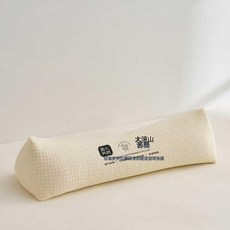 DIU 苦蕎圓形頸椎護頸枕全苦蕎麥殼腰枕頭枕芯, 1件, 蕎麥殼三角枕米色