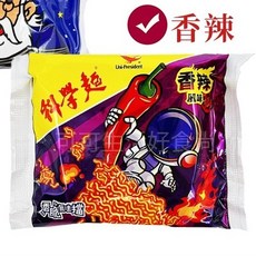 Uni-President 科學麵 香辣風味點心麵, 1個, 包)科學麵_香辣味(下5的倍數出整袋