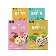 베베쿡 처음먹는 요리가케 4종세트, 요리가케4BOX크림새우와버섯)